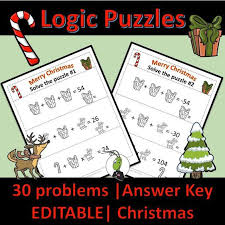 Seasonal Logic Puzzles