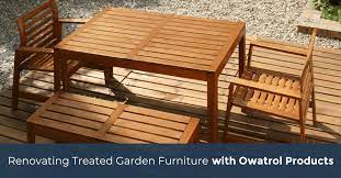 Garden Furniture With Owatrol