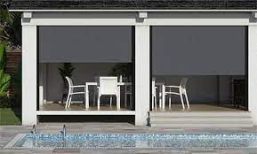 Outdoor Electric Blinds Durable