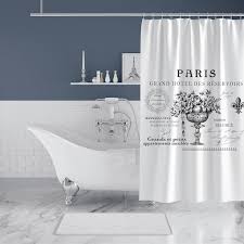 Hotel Paris Shower Curtains French