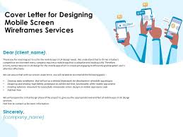 Cover Letter For Designing Mobile
