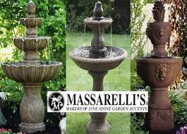 Rustic Garden Fountains From Massarelli