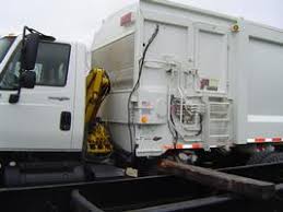 automated side loader trucks beam truck