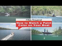 How To Match A Paint Color On Your Boat