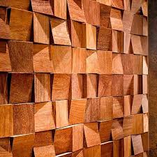 3d Wood Wall Cladding Panel For