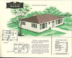 1950s Ranch House Floor Plans New 1950s
