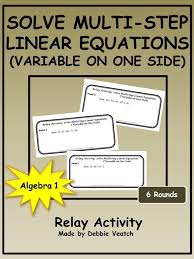 Solving Linear Equations Teaching