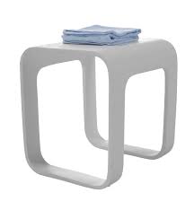 Ico V9811 Volkano Shower Stool In Gloss