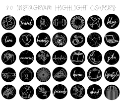 Instagram Highlight Covers Aesthetic
