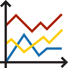 Line Graph Free Arrows Icons