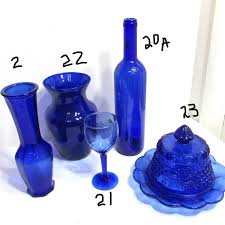 Cobalt Blue Glass Choice Of Vintage