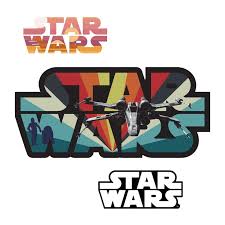 X Wing Fighter Removable Wall Decals