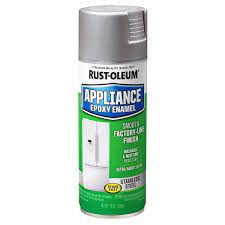 Rust Oleum 7887830 6pk Specialty Appliance Spray Paint 12 Oz Stainless Steel 6 Pack