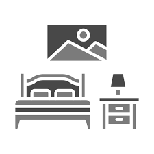 Bedroom Generic Color Fill Icon