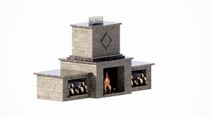 Outdoor Fireplace Cad Files Dwg