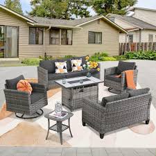 Xizzi Hyperion 6 Pcs Wicker Patio