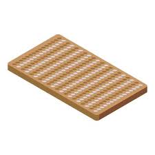 Welcome Door Mat Icon Isometric Vector