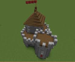 Small Castle Blueprints For Minecraft