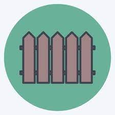 Icon Fence Suitable For Garden Symbol