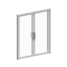 Single Framed Glass Door 3d Icon Free