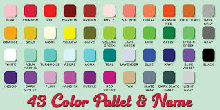 Palette Trend Colors Guide