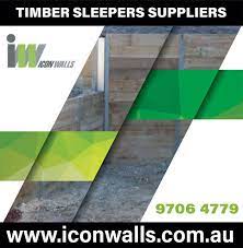 Timber Garden Sleepers Icon Walls