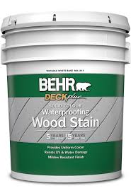 Solid Colour Waterproofing Wood Stain