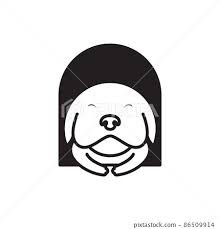 Cute Dog Smile With Home Cage Logo