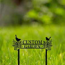 Metal Garden Sign