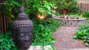 Statue Buddha Garden Balinese Garden