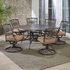 7 Piece Aluminum Outdoor Dining Set
