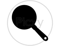 Image Of Frying Pan Icon Ilrated In