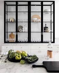 Glass Kitchen Cabinet