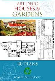 Art Deco House Gardens Plans Designs