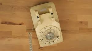 Vintage Phone Call Stock Footage