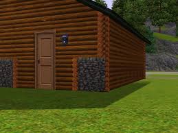 mod the sims log home accessory set