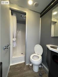 3 Station Shower Restroom Combo Trailer
