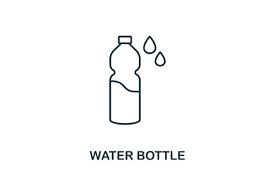 Water Bottle Icon Graphic By