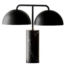 Domes Black Marble Table Lamp By Cb2