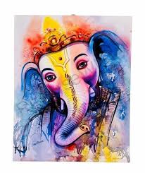 Reversewheel Lord Ganesha Multicolor