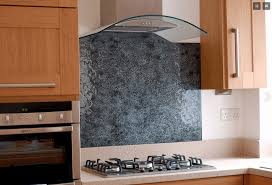 Metallic Glass Splashback 5 Great