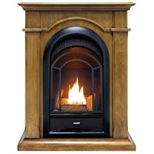 Procom Fs100t Ta Ventless Fireplace System 10k Btu Duel Fuel Thermostat Insert And Toasted Almond