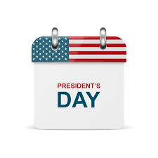 Vector 3d Realistic Presidents Day
