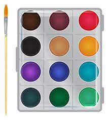 Watercolor Paints Box Artist Colors