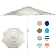 9 Ft Aluminum Market Patio Umbrella