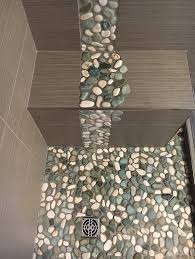 Pebble Tile Showers Pebble Tile