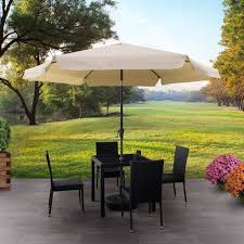 Corliving 10 Ft Tilting Patio Umbrella