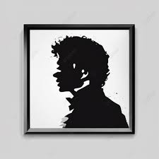 Michael Jackson Silhouette Wall Art