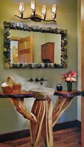 Unique Rustic Pedestal Sink Eclectic