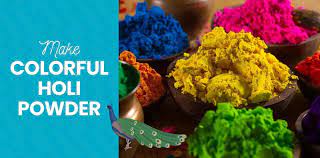 Make Holi Powder